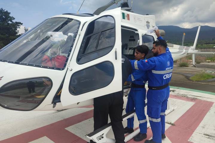 SSM realizó en 2024 más de 140 traslados en ambulancia aérea