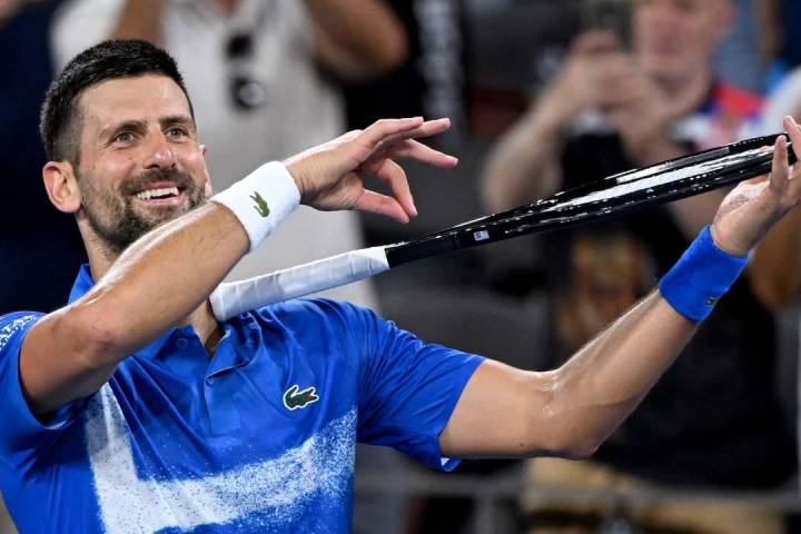 Sorprenden a Djokovic