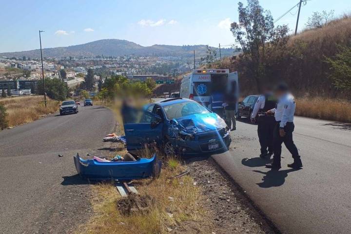 Viernes de accidentes en Morelia y Tarímbaro