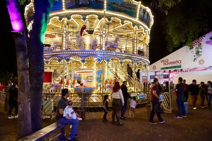 Diversión al 2x1 en juegos mecánicos de la Villa Navideña, por Día de Reyes