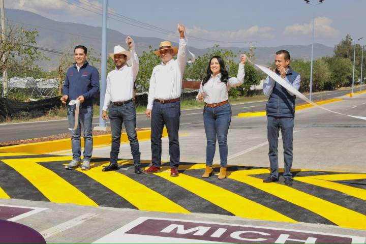 Con más obra garantizamos seguridad y desarrollo en Los Reyes: Bedolla