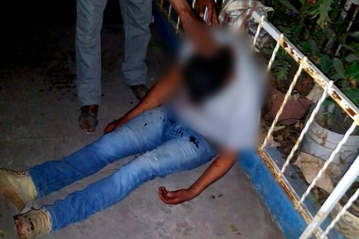 Ebrio sujeto es herido de un "palazo" en la cabeza y es hospitalizado
