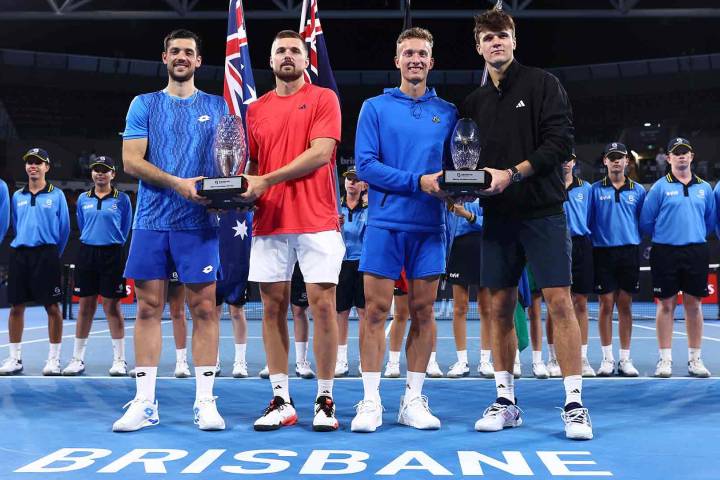 Lehecka conquista Brisbane