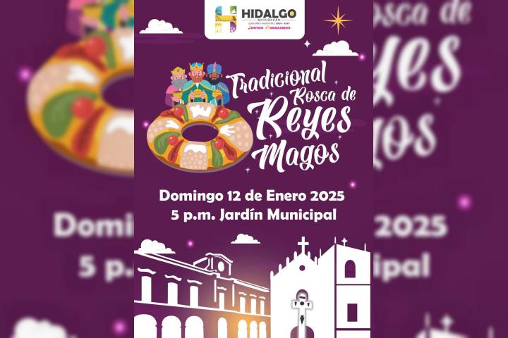 Panaderos de Hidalgo harán rosca de reyes de mil 500 metros