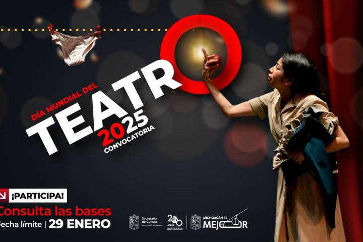 Anuncia Secum convocatoria por el Día Mundial del Teatro 2025