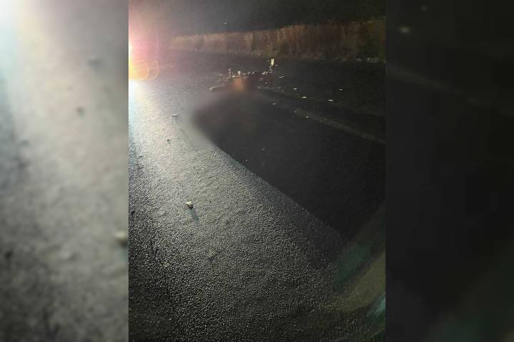 Motociclista es impactado por vehículo "fantasma" en la carretera Maravatío-Tlalpujahua