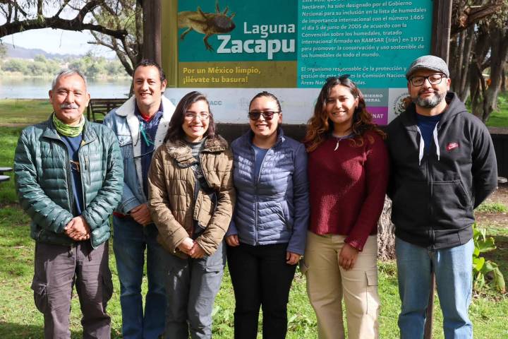 Zacapu trabaja en la restauración de cuerpos de agua con investigadores de la UMSNH
