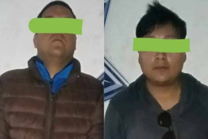 Policías detienen a dos sujetos con arma que disparaban un arma larga y una corta en bar de Uruapan