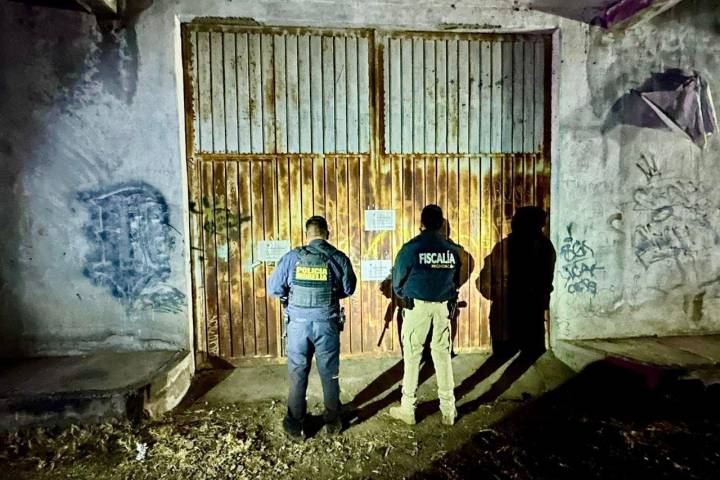 Asegura FGE inmueble relacionado en conductas ilícitas y recupera tres vehículos, uno de ellos con reporte de robo