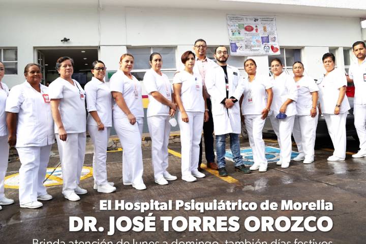 Estas son las 8 especialidades médicas que brinda la SSM en el Hospital Psiquiátrico
