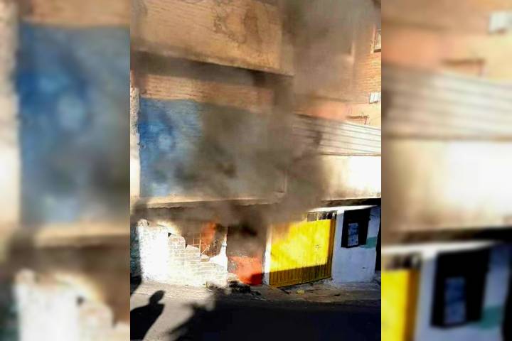 Se registra incendio de domicilio en la colonia Independencia, en Morelia