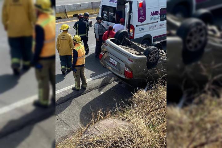 Automovilista queda herido al accidentarse sobre la Morelia-Salamanca