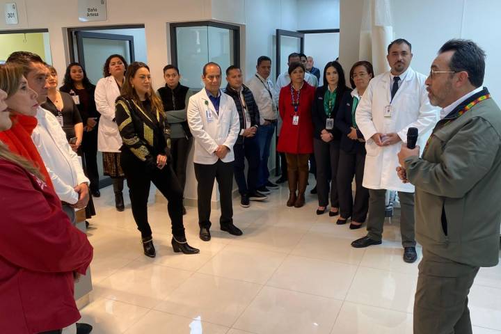 Entrega IMSS remodelación integral del HGZ/MF No. 2, en Zacapu, Michoacán