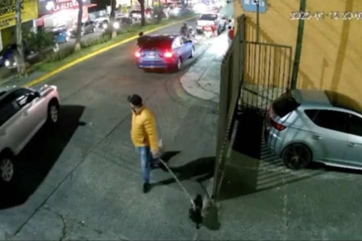 Difunden video del tiroteo entre peatón y motociclista en Fuentes de Morelia