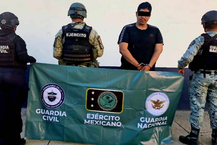 Detienen a armado a "El Yiyo", en la comunidad de El Mirador