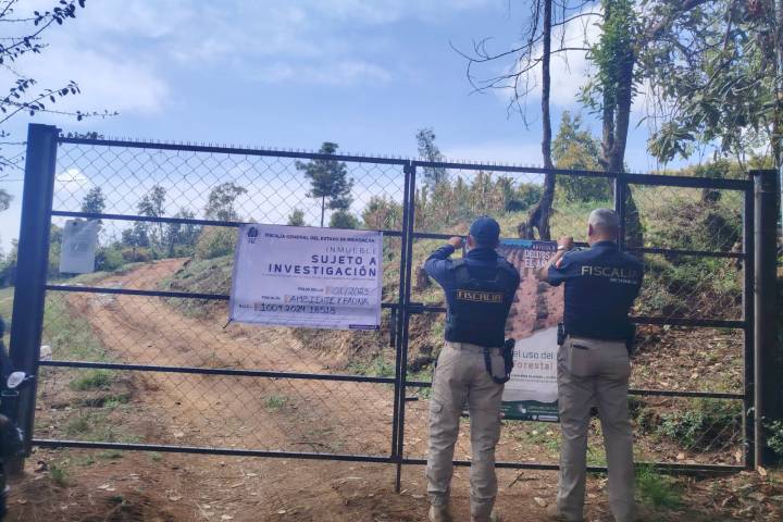 Por tala y plantación de aguacate y chile perón, FGE ejecuta cateo
