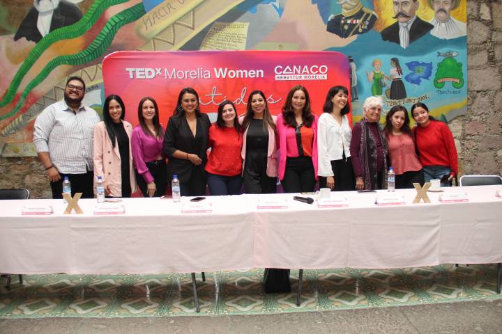 Respalda Canaco Morelia impulso a mujeres líderes a través de TEDx