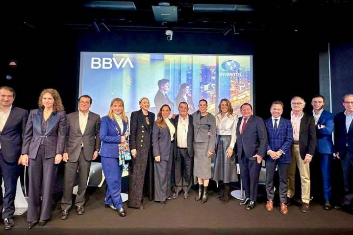Presenta Josefina Rodríguez, ante directivos de BBVA en Madrid, política de turismo basada en Prosperidad Compartida
