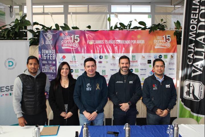 Presentan última edición de "Corre con Alma"