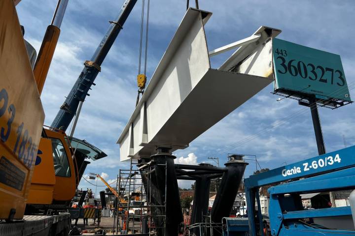 En abril estará listo el paso superior vehicular de Villas del Pedregal: Gobierno estatal