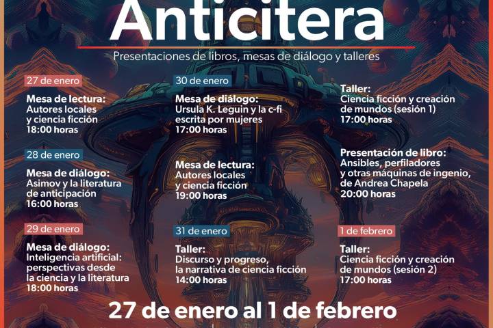 Explora y diviértete en el Primer Festival de Ciencia Ficción Anticitera