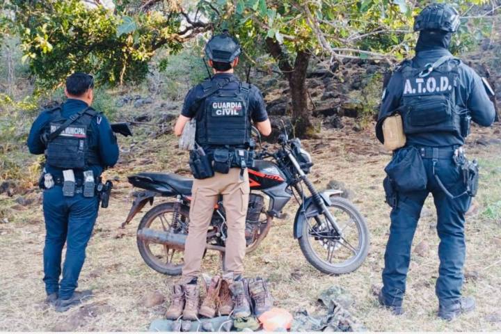 Guardia Civil y policías municipales desmantelan 5 campamentos clandestinos en Jacona