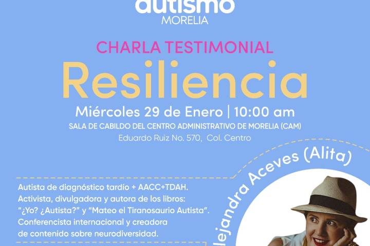 Con charla testimonial de ‘Alita', DIF Morelia conmemorará aniversario de Autismo Morelia