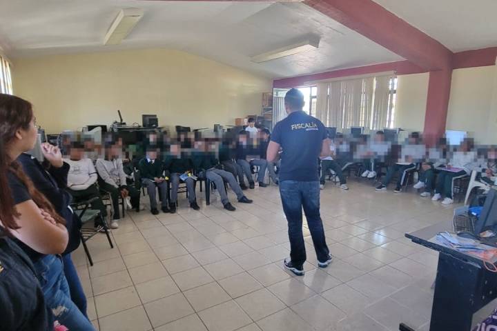 Participa FGE en "Jornada de la Paz, Prevención del Delito y del Bullying", llevada a cabo en San Nicolás Obispo