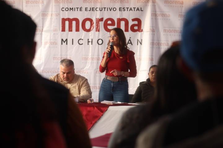 Llama Nalleli Pedraza a la unidad morenista durante jornada de afiliación nacional