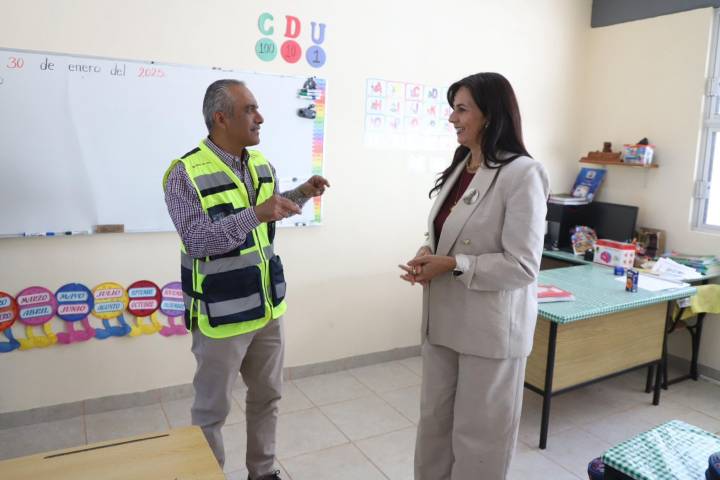 Más de 14 mil estudiantes beneficiados por obras escolares en Morelia: SEE