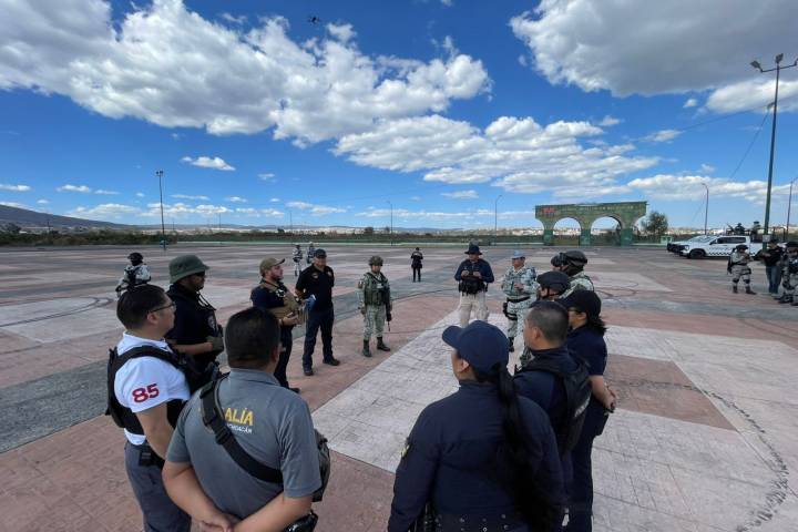 Participa FGE en operativo interinstitucional para prevenir incidencia delictiva en el municipio de Tarímbaro