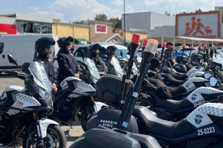 Nuevo grupo motorizado de la SSP agilizará atención y prevención del delito
