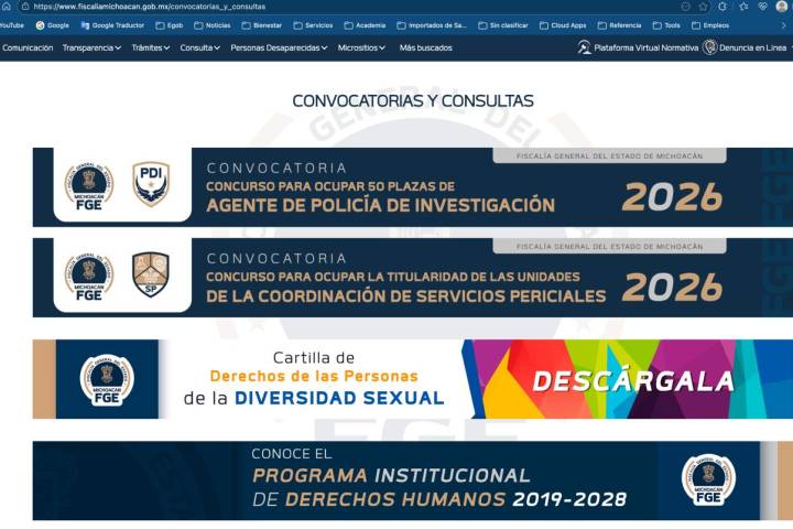Emite FGE convocatoria interna para ocupar titularidades de Unidades Periciales
