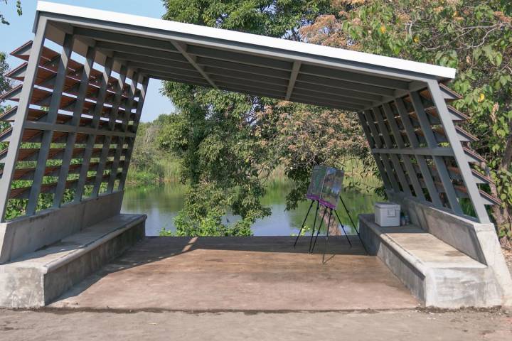 ¡Ya está lista la tirolesa de la laguna de Chandio!: Gladyz Butanda