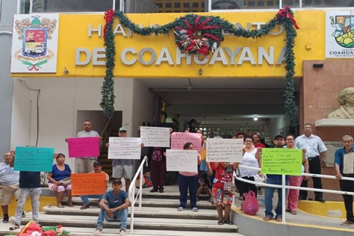 Toma Pueblo Afromexicano El Ticuiz el Palacio Municipal de Coahuayana