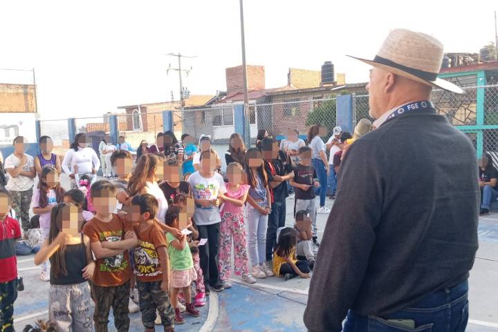 Impulsa FGE acciones de cohesión social en beneficio de niñas, niños y adolescentes en Morelia