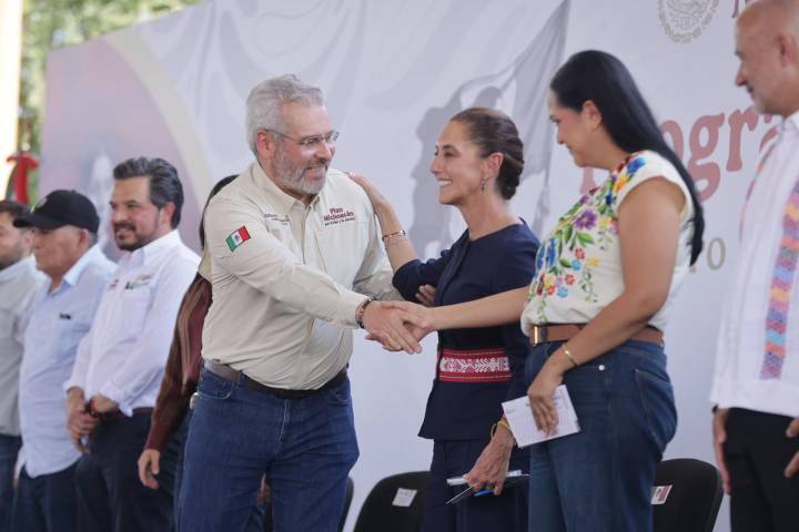 Educación, salud e infraestructura, los primeros resultados del Plan Michoacán: Bedolla
