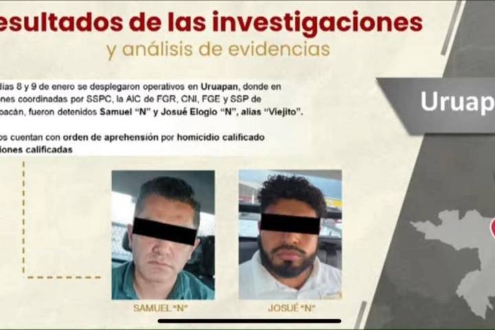 Homicidio de Carlos Manzo: detienen a dos implicados más y revelan red criminal que planeó el ataque