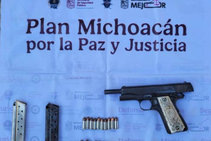 En distintos hechos, aseguradas 5 armas de fuego y detenidas 3 personas: SSP