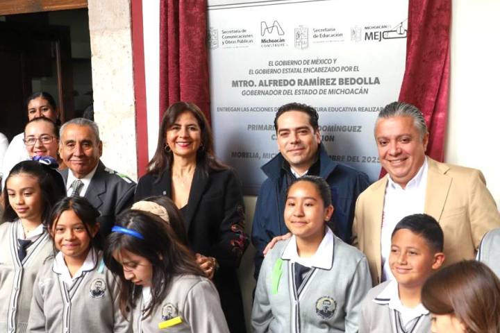 Reabre sus puertas la escuela "Belisario Domínguez" tras obra integral: Gabriela Molina