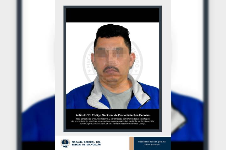Fiscalía General recibe extradición de Francisco Martín "N", presunto responsable de secuestro cometido en Ziracuaretiro