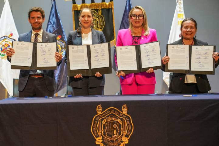 Secretaría de Cultura del Gobierno de México, UMSNH y UNESCO México signan convenio