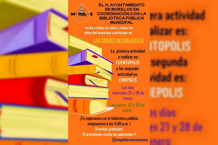 Ayuntamiento de Morelos impulsa actividades culturales para la niñez en Villa Morelos