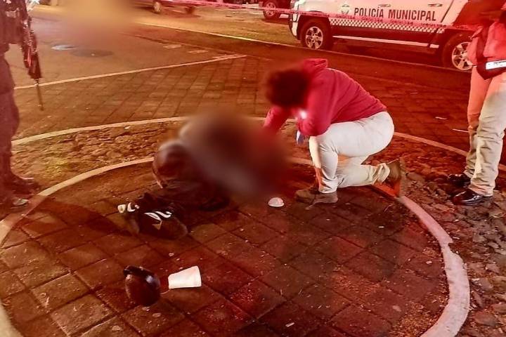 De 10 balazos hombre es asesinado cerca del templo de Cristo Rey, Jacona