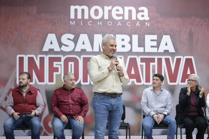 Bedolla encabeza encuentro con militancia de Morena en región Oriente