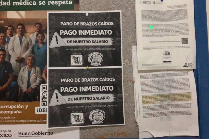 Trabajadores del sector salud continúan en espera del pago de su quincena