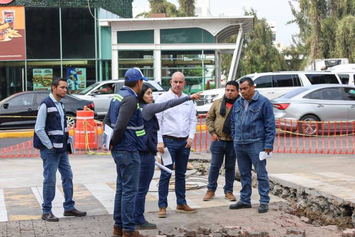 Adolfo Torres supervisa obra de red sanitaria en la zona Sureste de Morelia en beneficio de más de 150 familiar