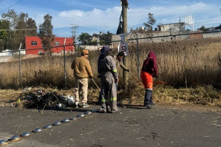 Gobierno de Morelia realiza jornada integral en San José del Cerrito y avenidas cercanas