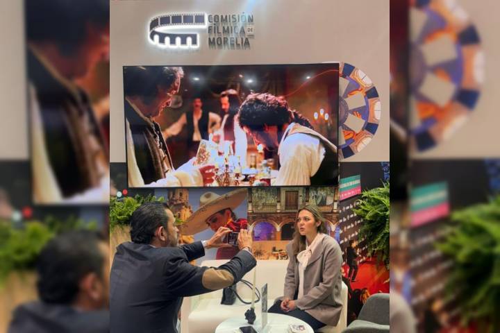 Comisión Fílmica presenta a Morelia como el "corazón del cine" en la FITUR