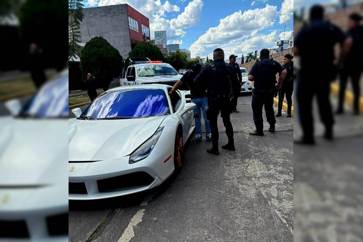 Guardia Civil detiene a pareja en un Ferrari con reporte de robo